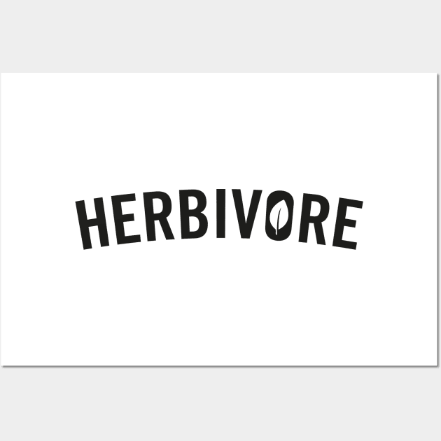 Herbivore Minimal Wall Art by PlantSlayer